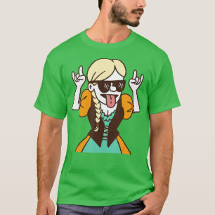 Oktoberfest Costumes Women Bavarian Octoberfesting T-Shirt