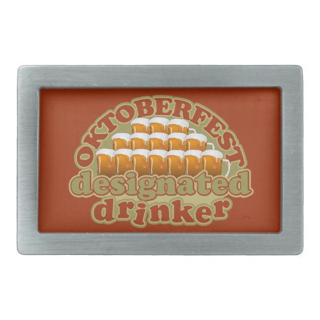 OKTOBERFEST custom belt buckle (Front)