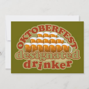 OKTOBERFEST custom invitation