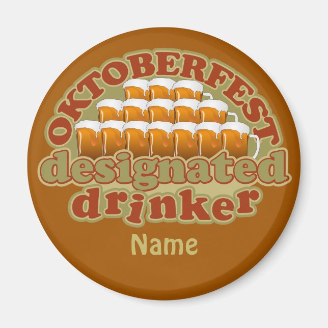OKTOBERFEST custom magnet (Front)