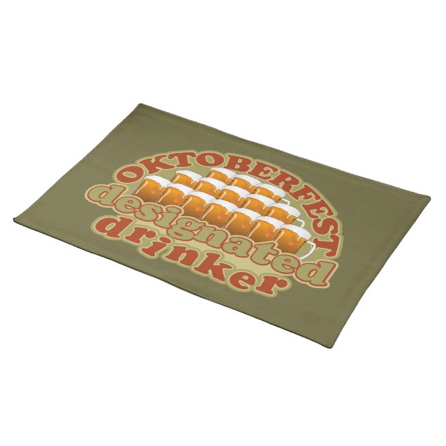 OKTOBERFEST custom placemats (On Table)