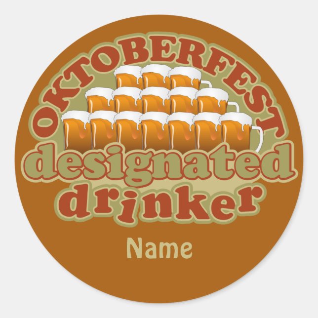 OKTOBERFEST custom stickers (Front)
