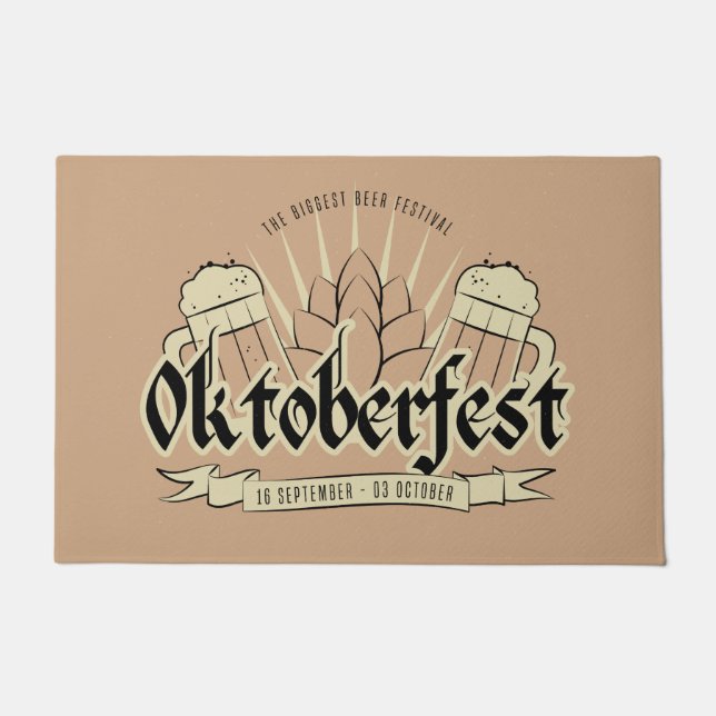 Oktoberfest door mats (Front)
