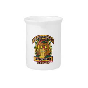 Oktoberfest Dopplebock Dachshund Beverage Pitcher