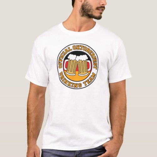 Oktoberfest Drinking Team T_Shirt