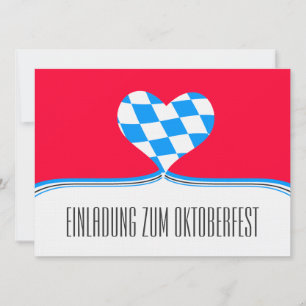 Oktoberfest Einladung Invitation