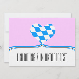Oktoberfest Einladung Invitation