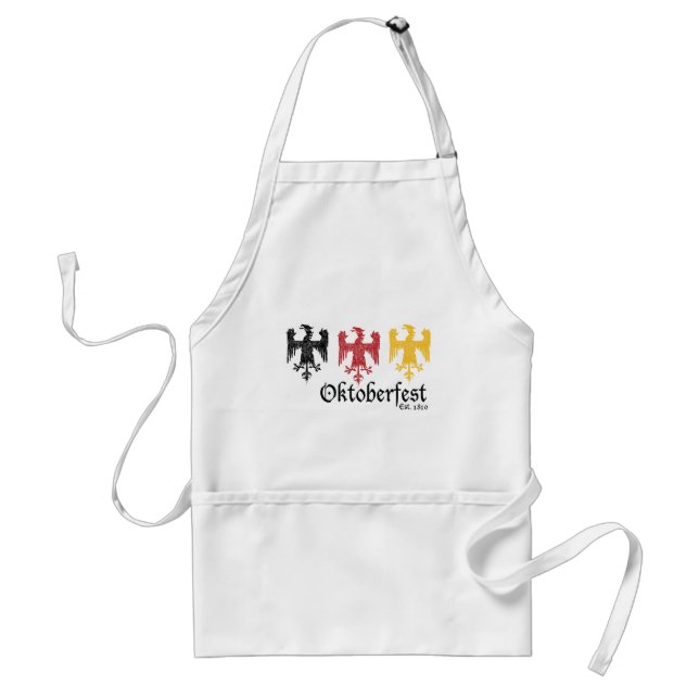 Oktoberfest Est. 1810 Adult Apron (Front)