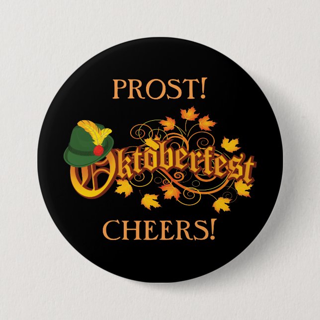 Oktoberfest Fall Button (Front)