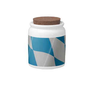 Oktoberfest Flag Colors Bavaria Bayern Candy Jar