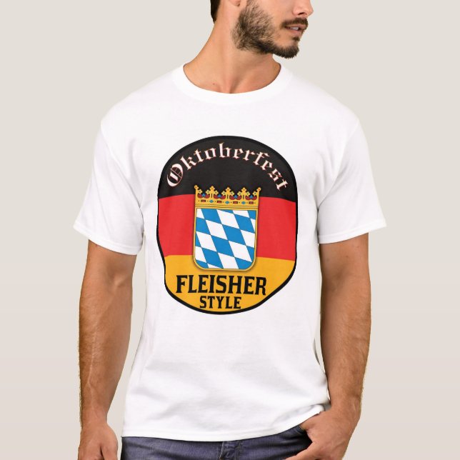 Oktoberfest - Fleisher Style T-Shirt (Front)