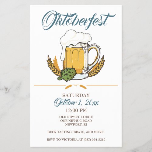 Oktoberfest Flyer Template