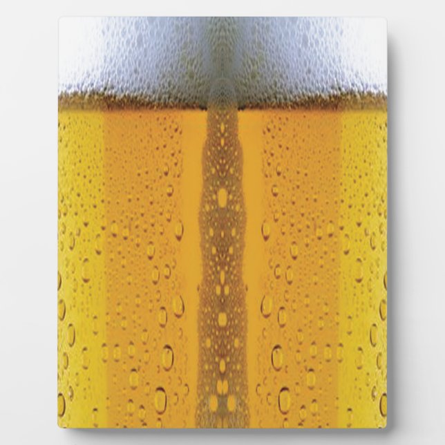 Oktoberfest Foaming Beer Plaque (Front)
