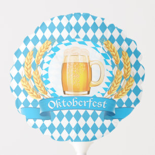Oktoberfest Frothy Beer Mug Balloon
