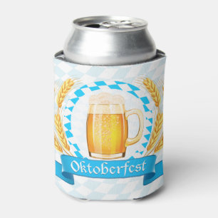 Oktoberfest Frothy Beer Mug Can Cooler