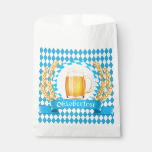 Oktoberfest Frothy Beer Mug Favor Bag