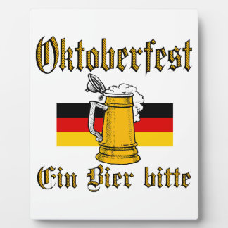 Oktoberfest Gear Plaque