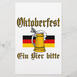 Oktoberfest Gear Stationery