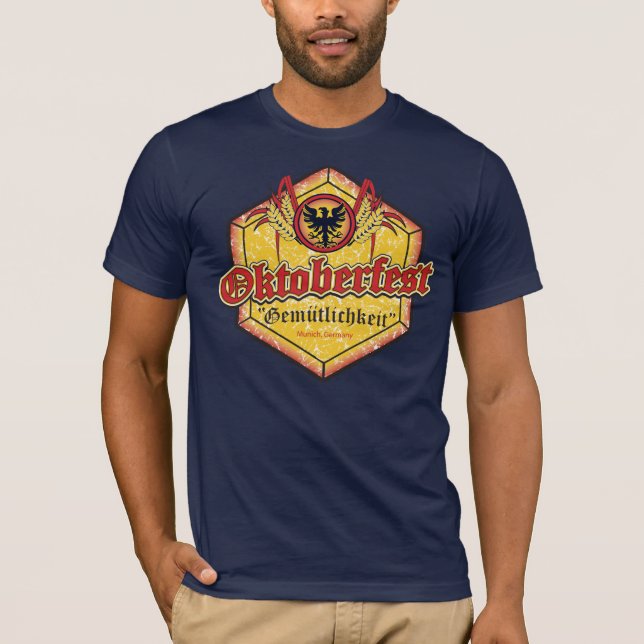 Oktoberfest Gemutlichkeit T-Shirt (Front)