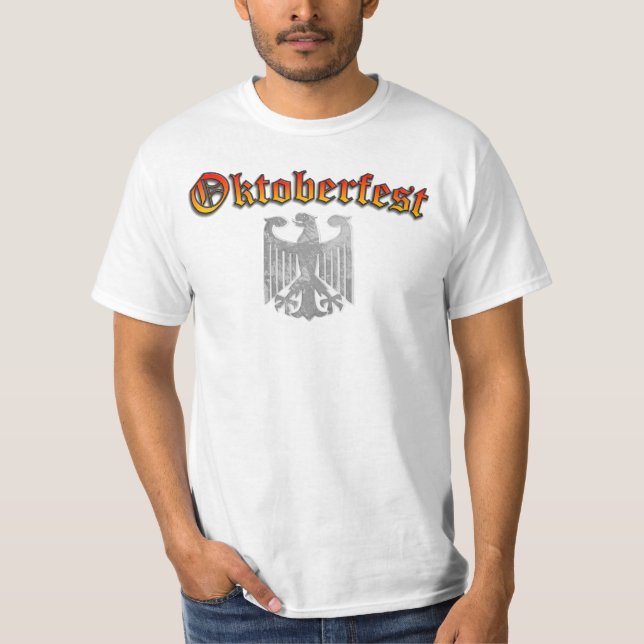 Oktoberfest German Beer Drinking T-Shirt - Prost! (Front)