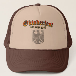 Oktoberfest German Beer Drinking Trucker Hat Prost