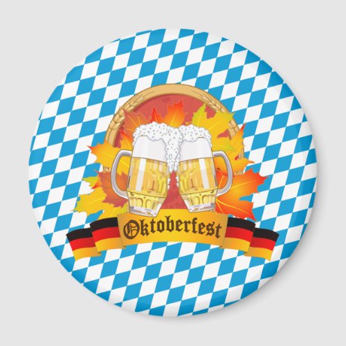 Oktoberfest German Beer Festival Magnet