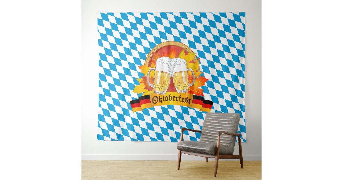 Oktoberfest German Beer Festival Photo Backdrop | Zazzle