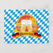 Oktoberfest German Beer Festival Postcard at Zazzle