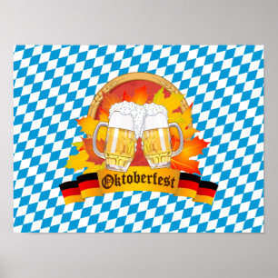 Oktoberfest German Beer Festival Poster