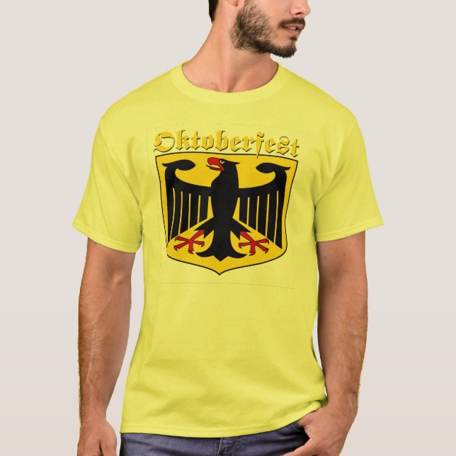 Oktoberfest German Coat of Arms T-Shirt (Front)
