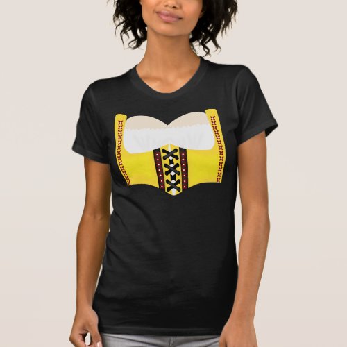 Oktoberfest German Corset Costume T_Shirt