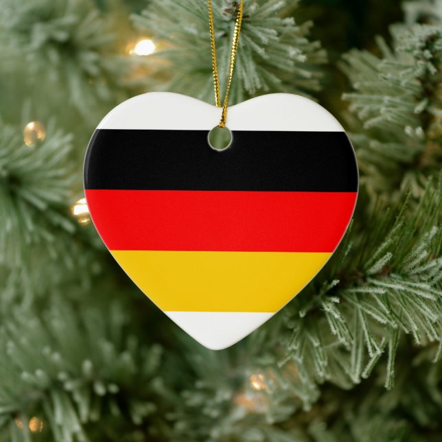 Oktoberfest German Flag Germany Christmas Ornament (Tree)