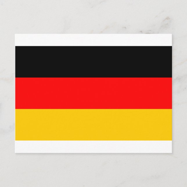 Oktoberfest German Flag Germany Postcard (Front)