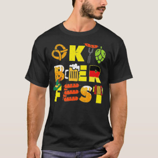 Oktoberfest German Things Cute Bavarian Festival M T-Shirt