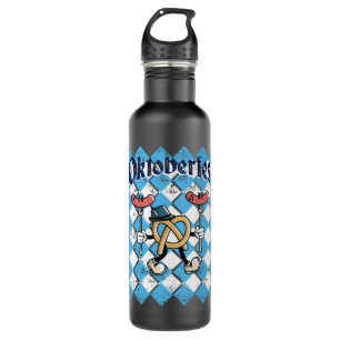 Oktoberfest Germany festival fun Long Sleeve Stainless Steel Water Bottle