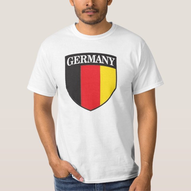 oktoberfest Germany Flag T-Shirt (Front)