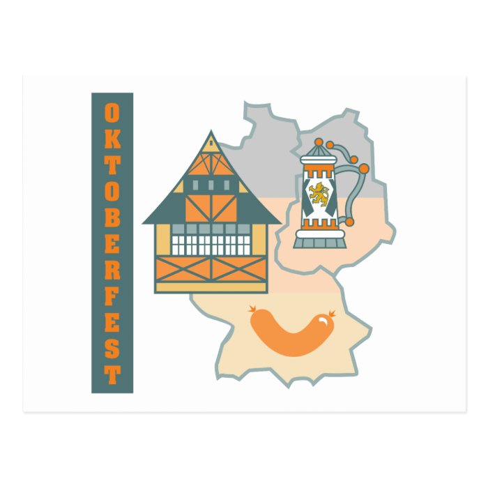 Oktoberfest Gift Post Card