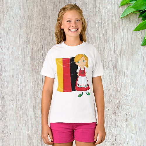 Oktoberfest Girl Girls T_Shirt