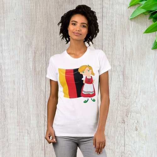 Oktoberfest Girl Womens T_Shirt