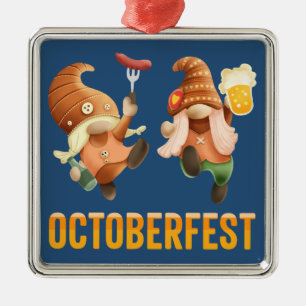 Oktoberfest Gnomes Ornament