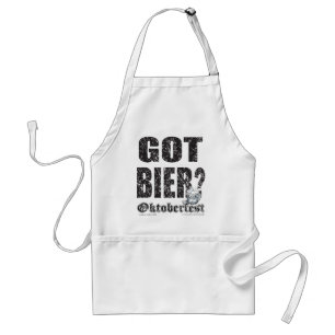 Oktoberfest Got Bier? Adult Apron
