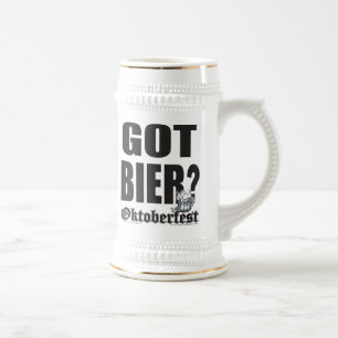 Oktoberfest Got Bier! Beer Stein
