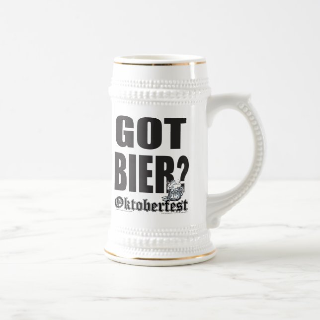 Oktoberfest Got Bier! Beer Stein (Right)