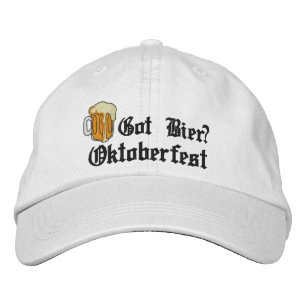 Oktoberfest "Got Bier?" Embroidered Cap