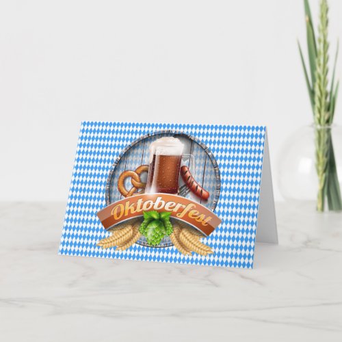 Oktoberfest Greeting Card