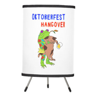 Oktoberfest Hangover Cat 16 Frog October Volksfest Tripod Lamp