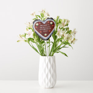 Oktoberfest Heart (customizable) Balloon