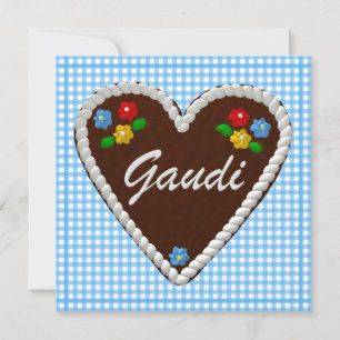 Oktoberfest Heart "Gaudi"