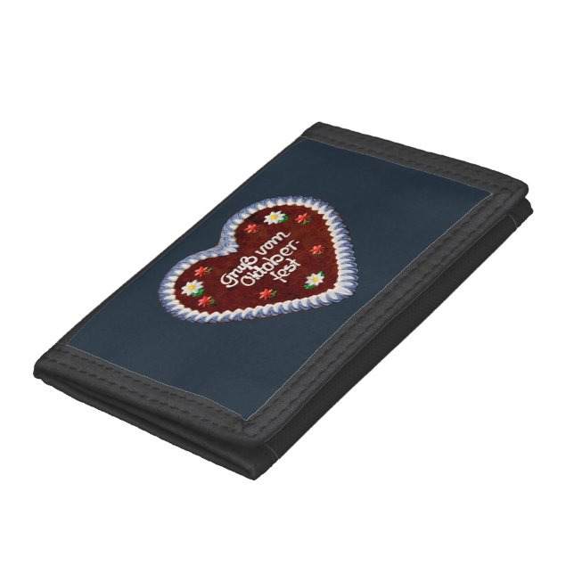 Oktoberfest Heart Tri-fold Wallet (Bottom)