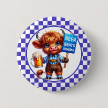 Oktoberfest Highland Cow